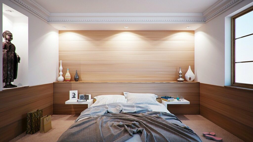kleines Schlafzimmer modern Die beste Farbe für ein kleines Schlafzimmer