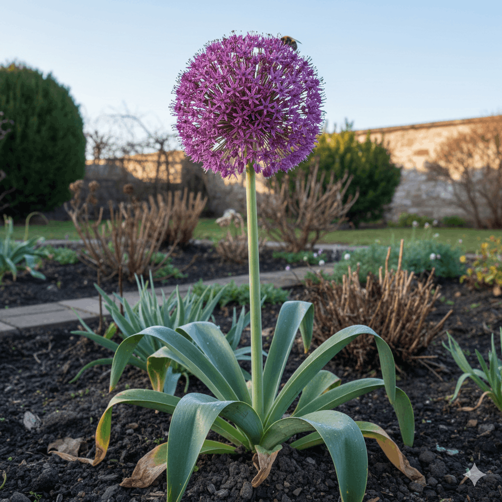 Pflanze im Garten Allium Giganteum – Ein Überblick zur Pflanze