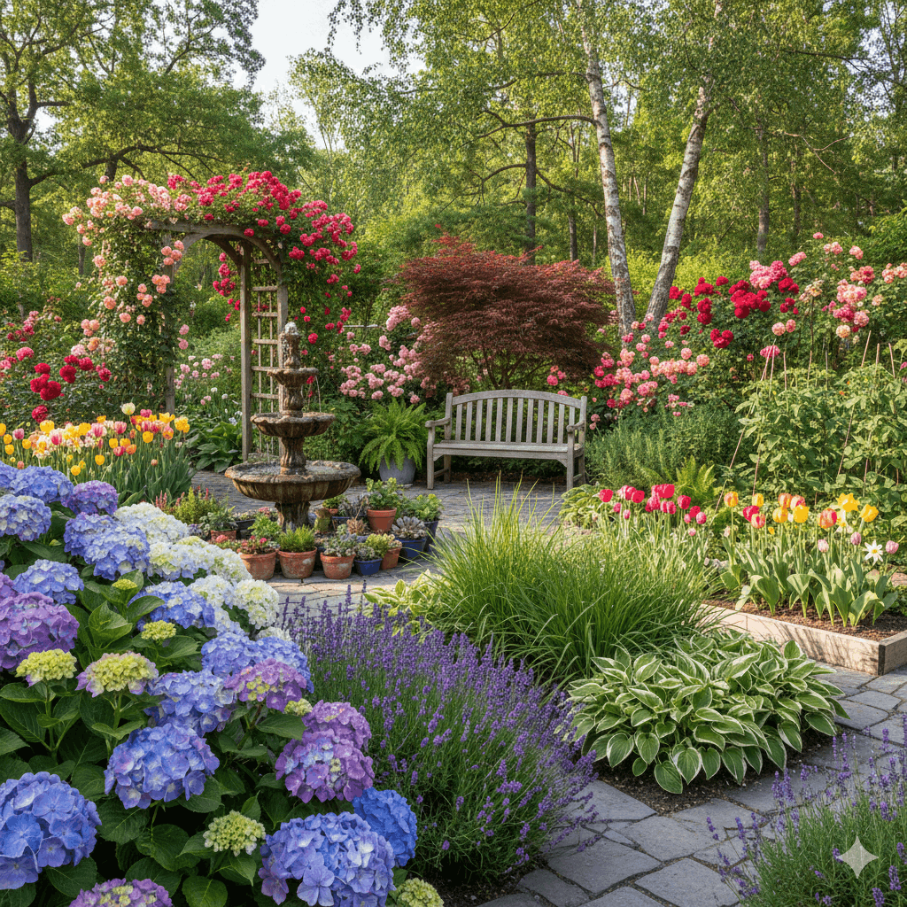 Die 50 beliebtesten Gartenpflanzen