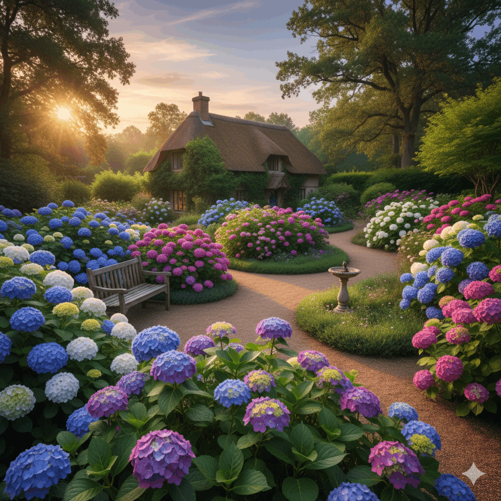 Hortensie im Garten – Tipps und Infos für üppige Blütenpracht