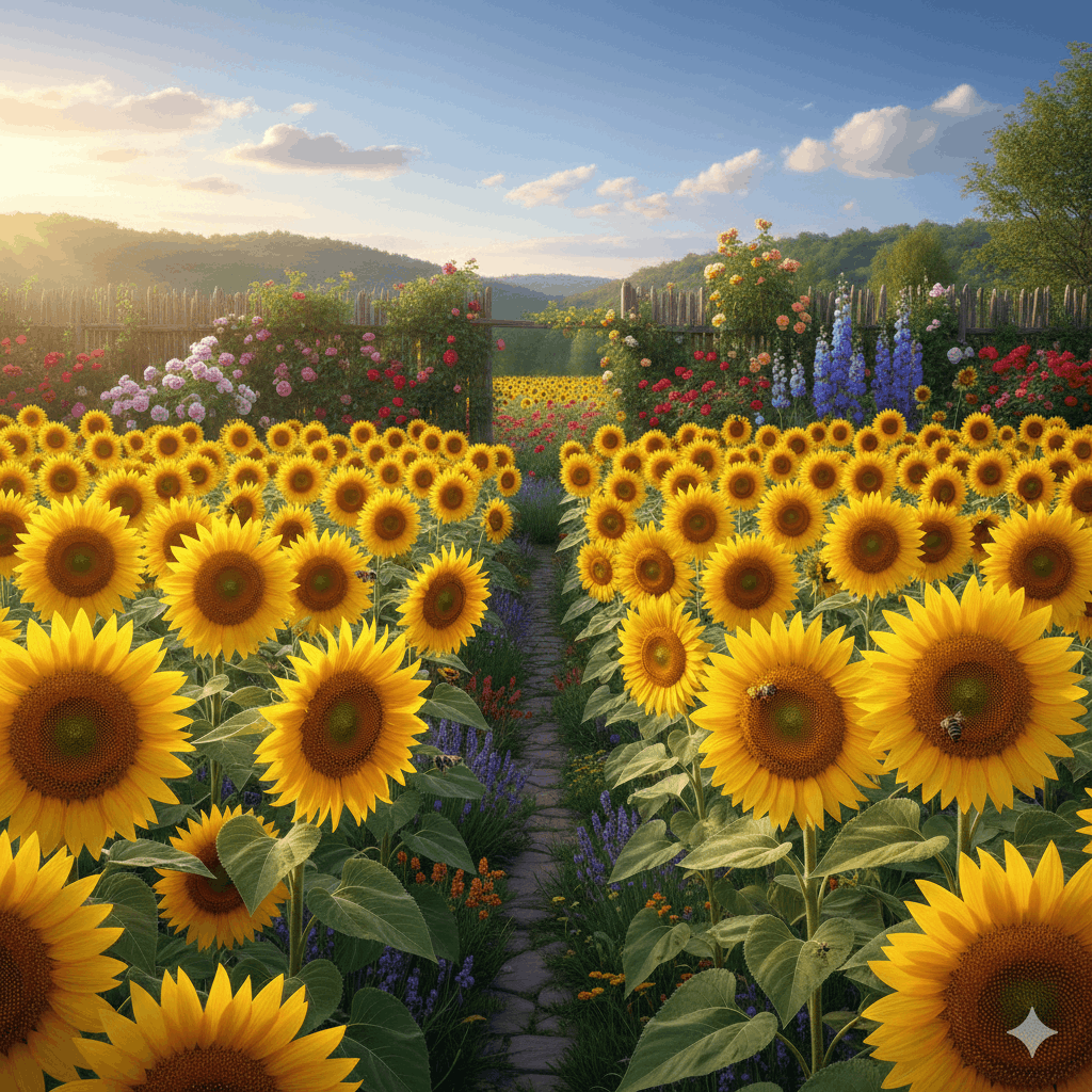 Sonnenblumen im Garten – Unsere Erfahrungen