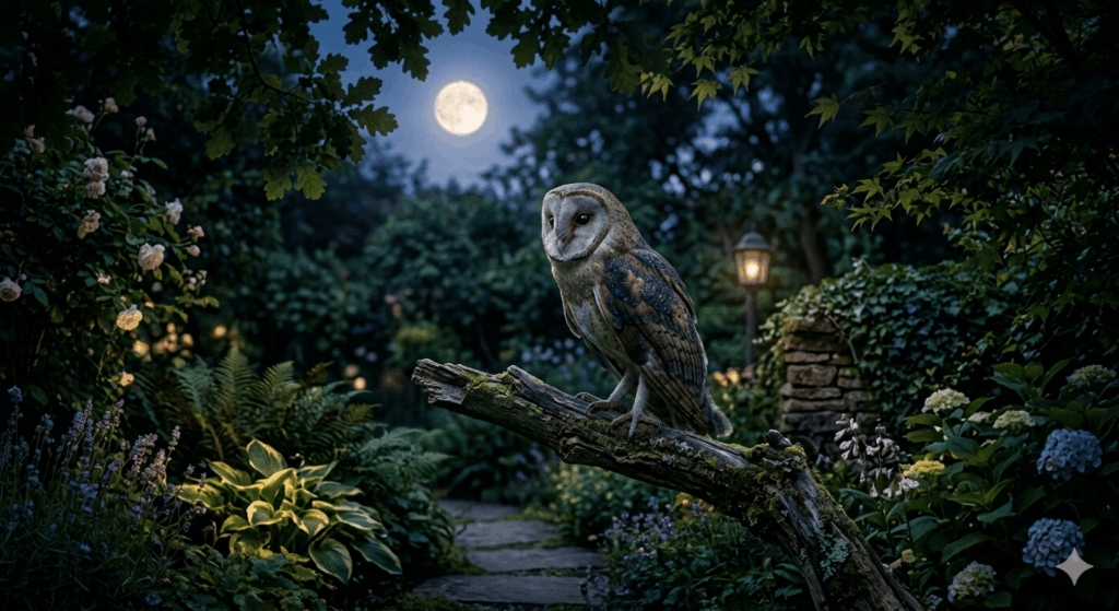 Spirituelle Bedeutung von Eulen im Garten 2026