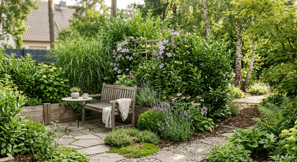 Garten Ideen Sichtschutz mit Pflanzen 2026 Natürliche Privatsphäre stilvoll gestalten