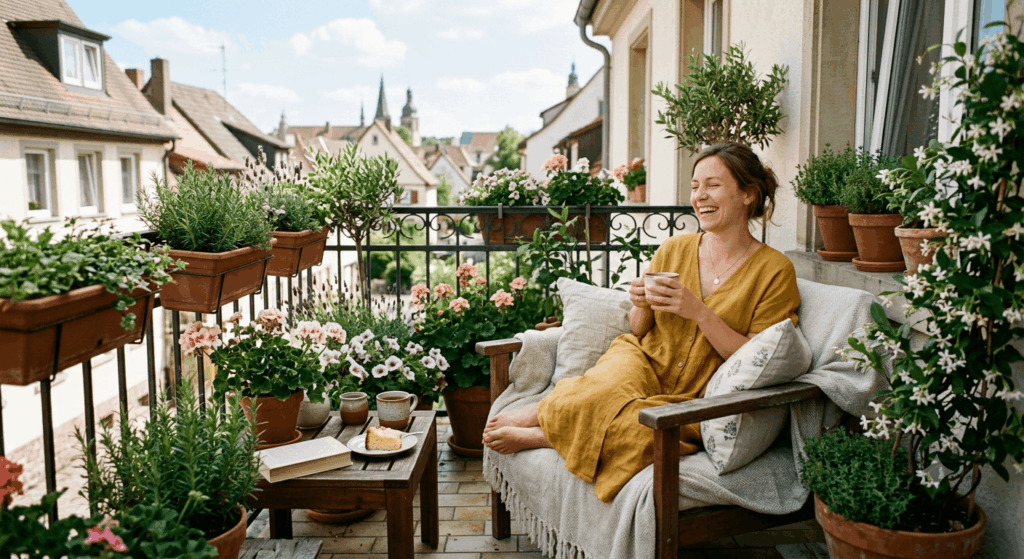 Urlaub auf Balkonien So gestaltest du dir deine grüne Wohlfühloase (2026)
