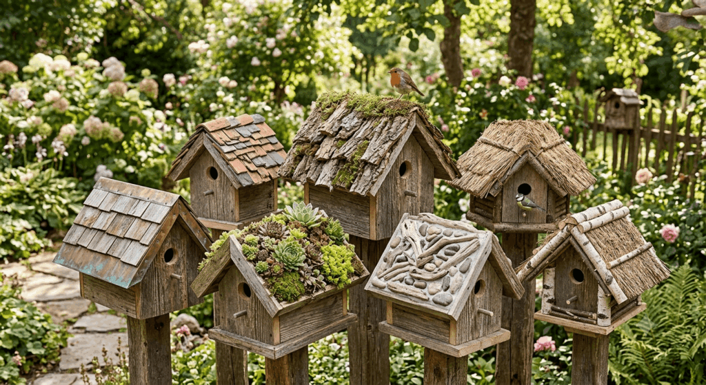 Vogelhaus Dach Ideen 2026 Kreative, wetterfeste und moderne Dachdesigns
