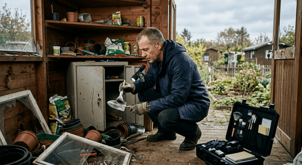 Einbruch in Gartenlaube Wie mobile Forensik 2026 Fälle löst