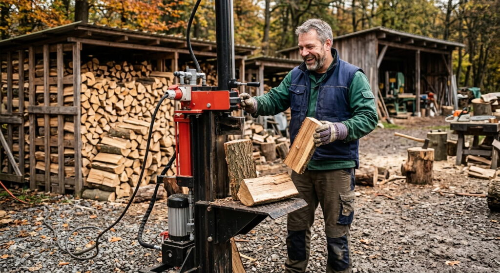 Holzspalter 230V oder 400V 2026 Welche Spannung ist die bessere Wahl